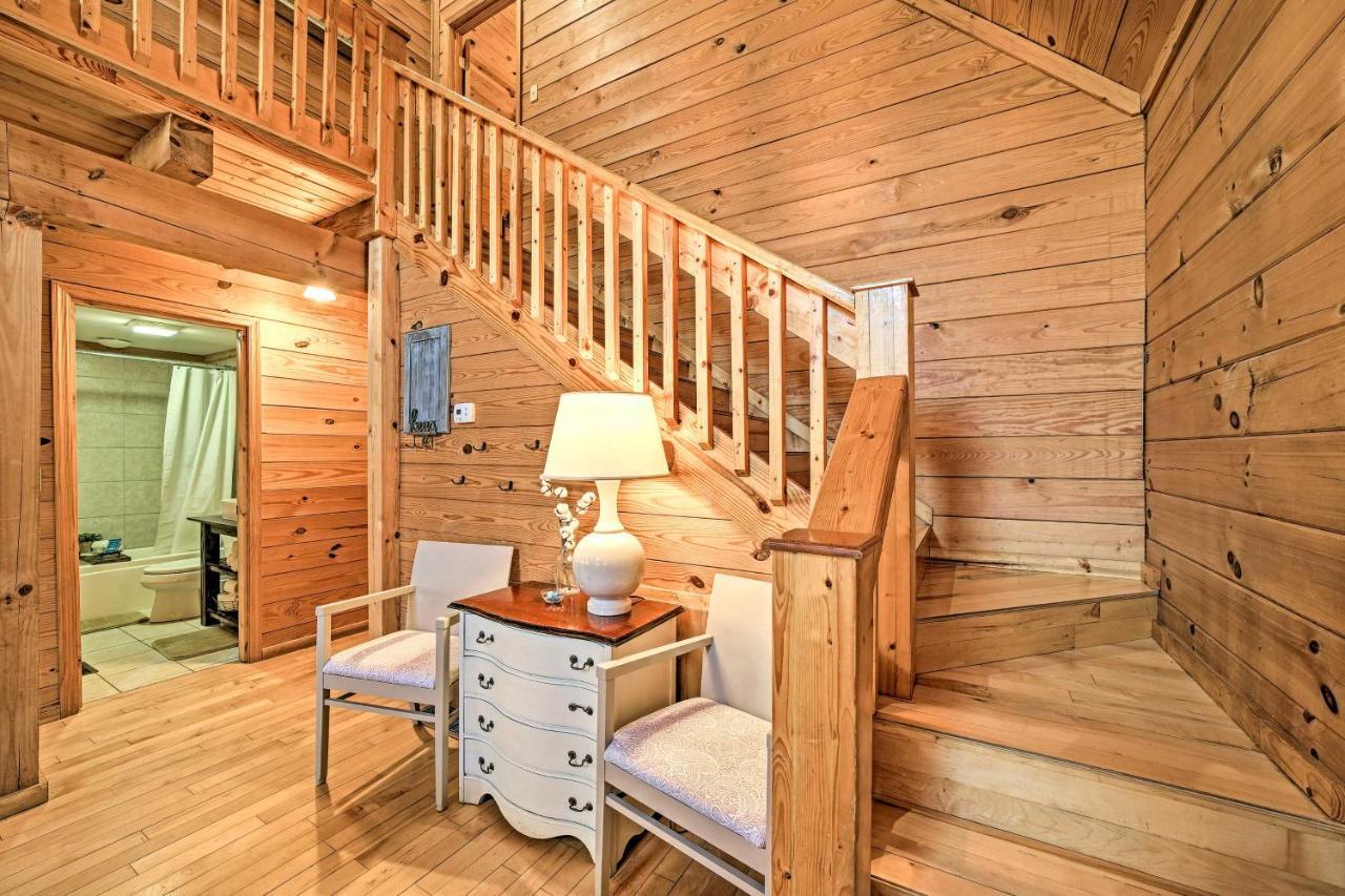 Creekside Bryson City Cabin With Private Hot Tub 빌라 외부 사진